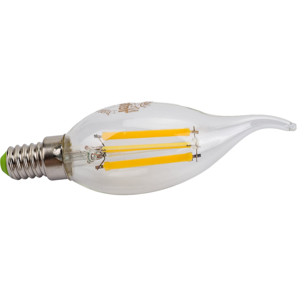 Лампа Navigator лампа светодиодная led 6вт е14 230в 4000к nll f fc35 6 230 4k e14 свеча на ветру прозрачная