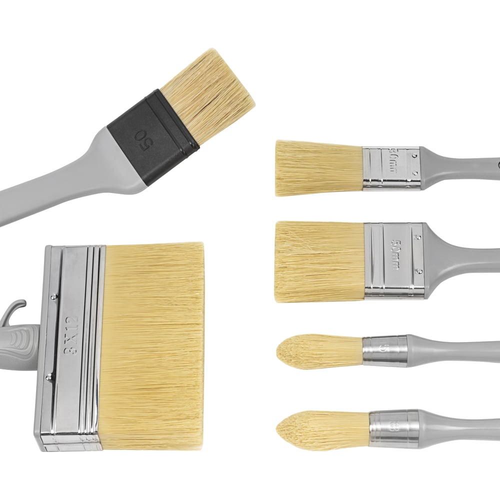 Изображение товара Набор кистей Rollingdog Standard L100 6 шт синтетика универсальные