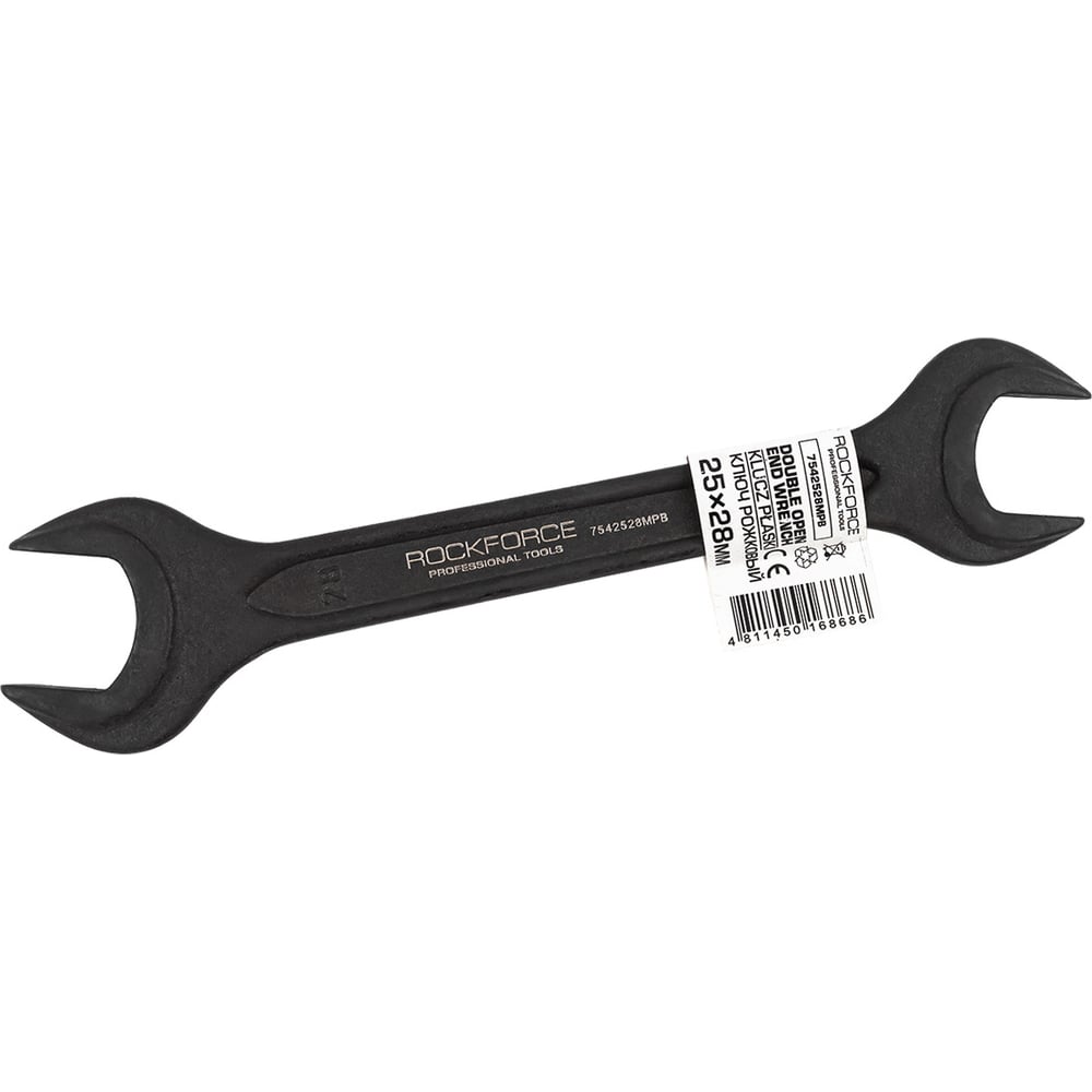 Изображение товара Ключ рожковый Rockforce 25х28мм RF-7542528MPB(64856)