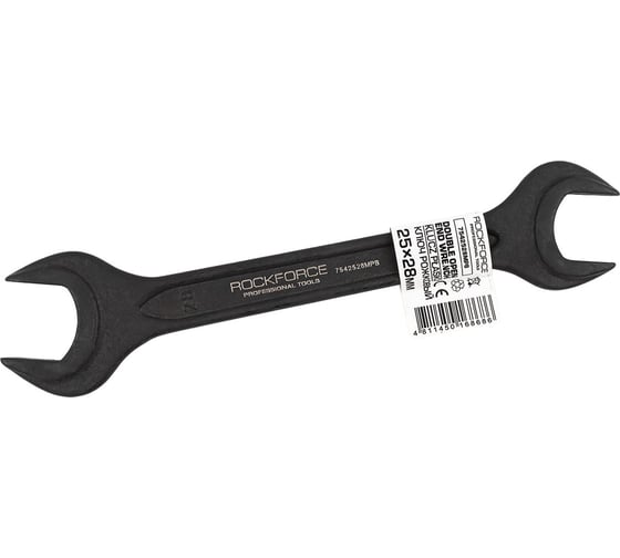 Изображение товара Ключ рожковый Rockforce 25х28мм RF-7542528MPB(64856)