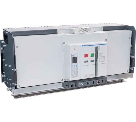 Изображение товара Воздушный автоматический выключатель CHINT NA8-7500H-5000H/3P выкатной, 5000А, 150кА, тип H, AC230В (R) 262909