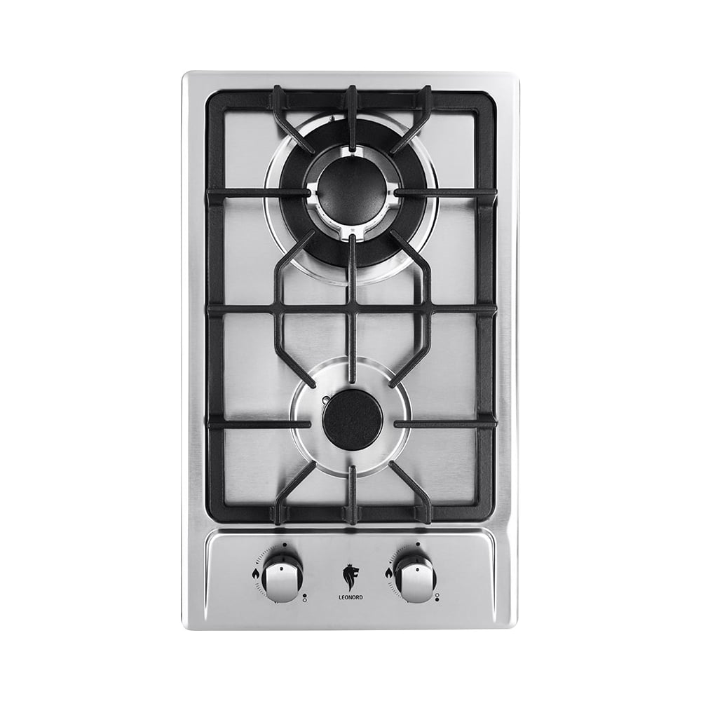 Изображение товара Газовая варочная панель Leonord LEG-30202S-С с 2 конфорками и электроподжигом