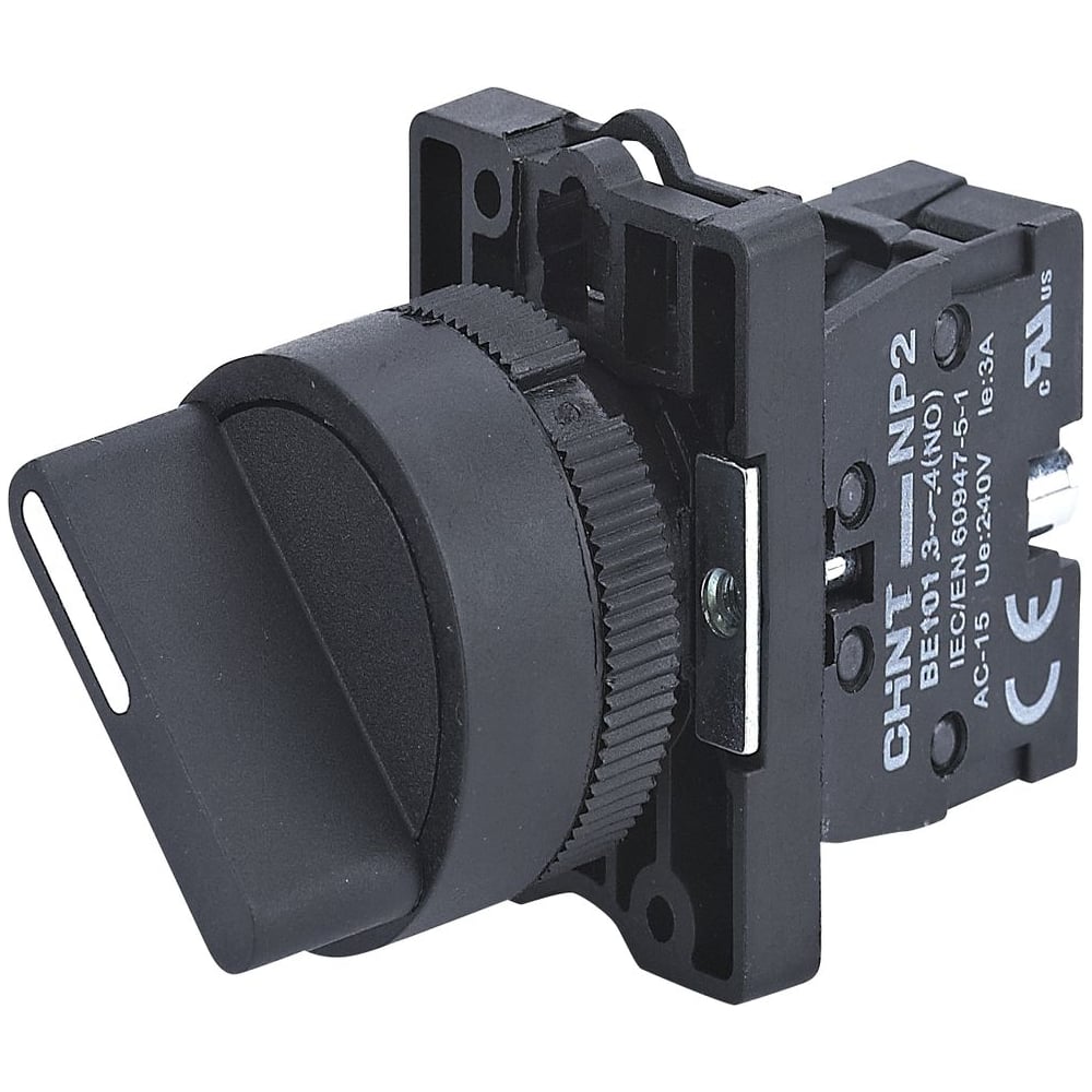 Изображение товара Переключатель CHINT NP2-ED21 с фиксацией 2 положения IP40