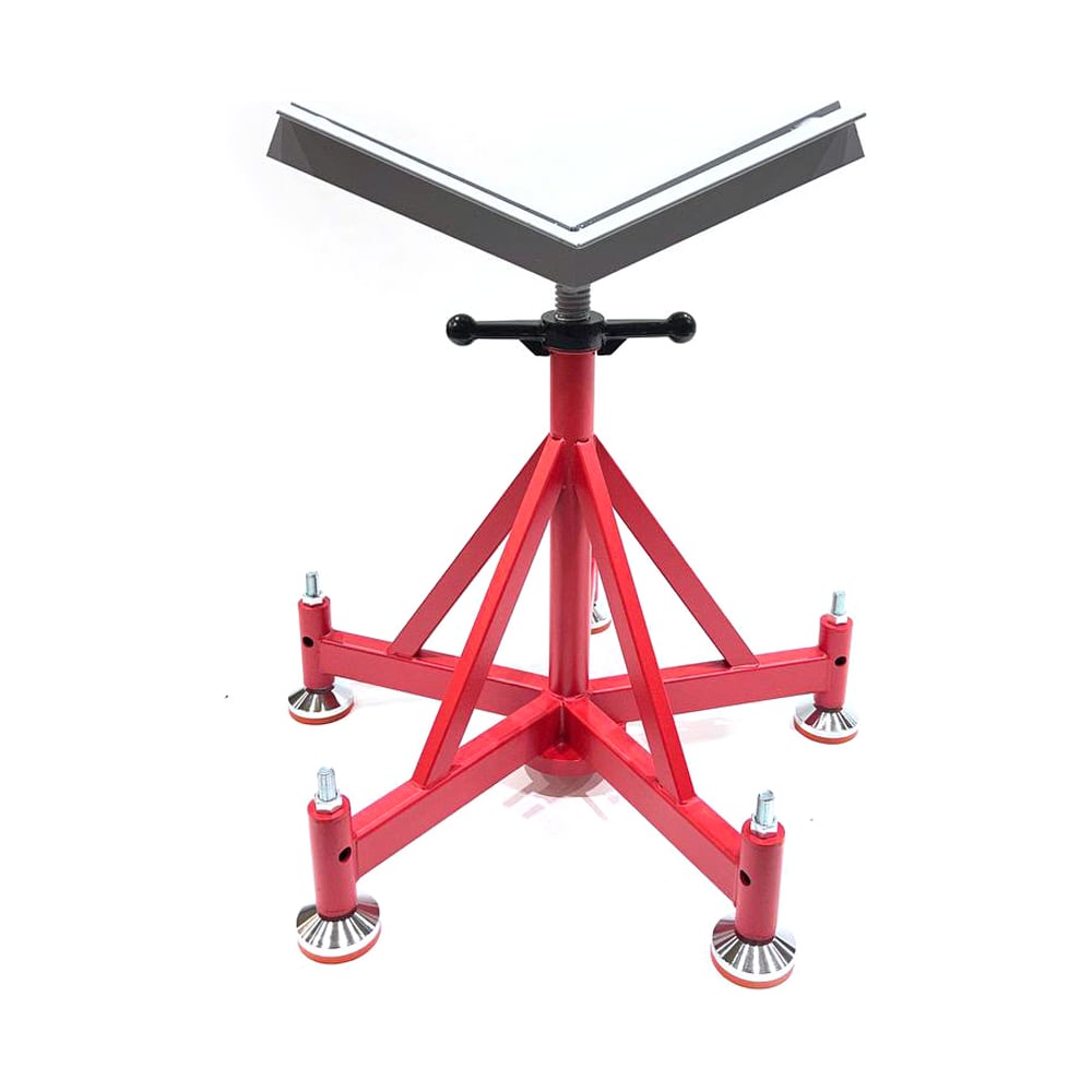 Изображение товара Большая опора для труб REDLI с V-образной головкой, 610-920мм TD1108H5