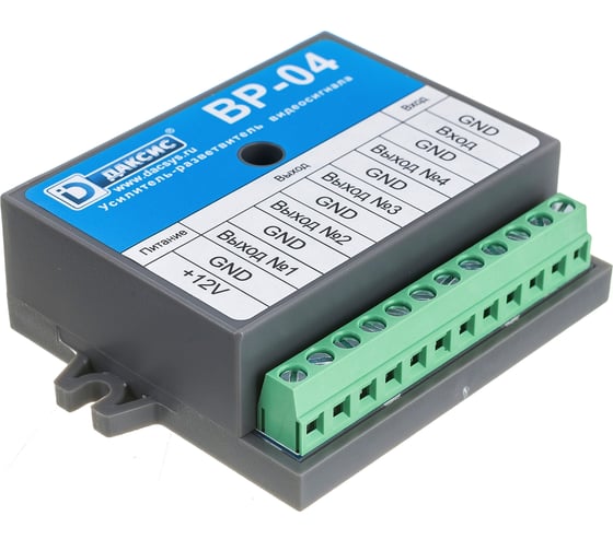 Изображение товара Усилитель-разветвитель видеосигнала ДАКСИС ВР-04 00-00031558