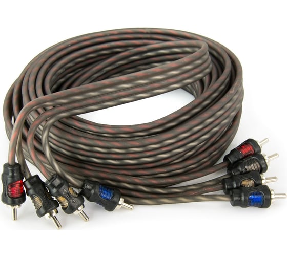 Изображение товара Кабель RCA AurA 5 метров, 4 канала, витая пара RCA-0450