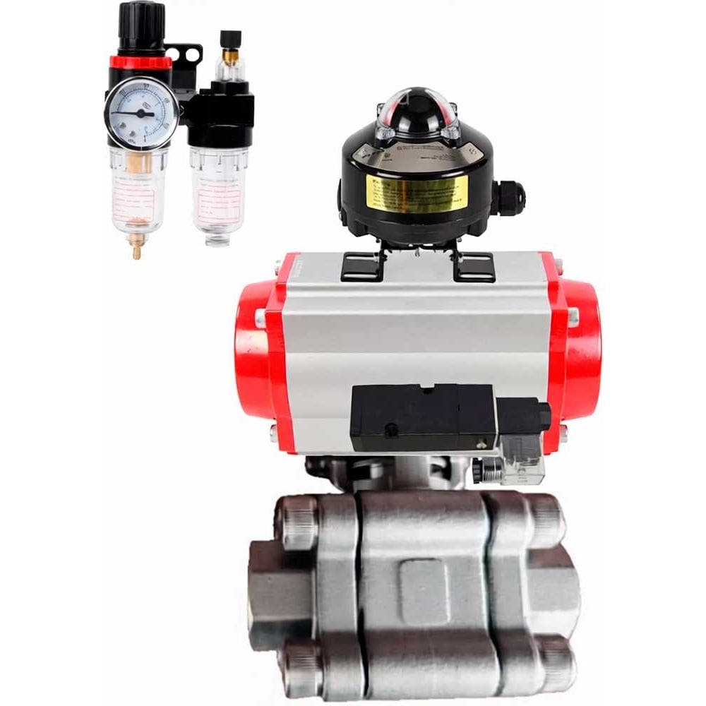 Изображение товара Кран шаровой DN ru 316-PTFE-FP-SW-ISO-H Ду100 Ру63 под приварку