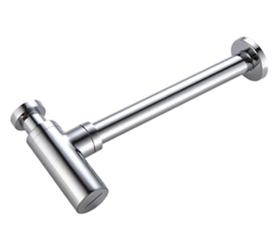 Изображение товара Комбинированный сифон Frap хром, без выпуская, бок. F82 537029