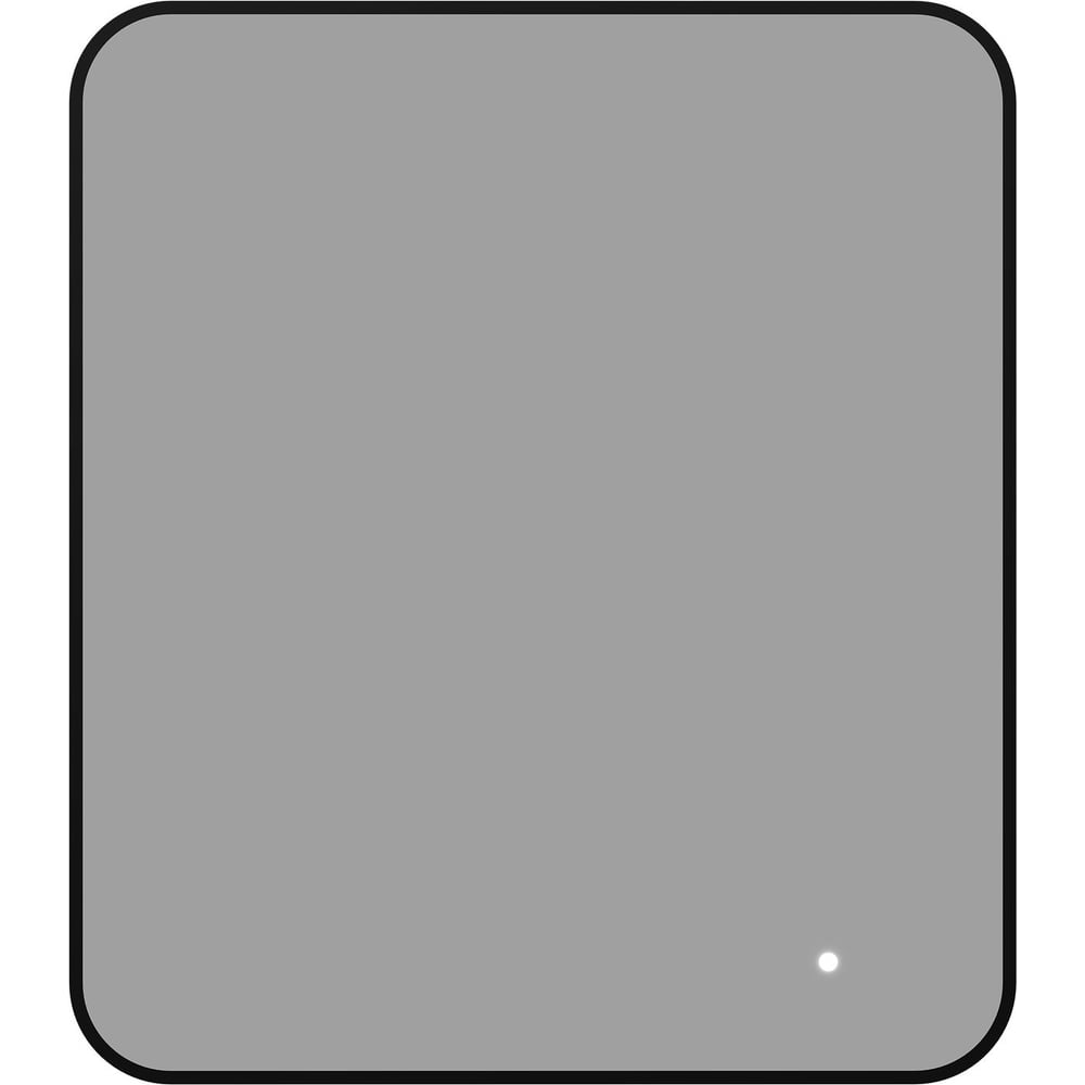 Изображение товара Зеркало Aquanet Контур с LED подсветкой, 800x700 мм, черный