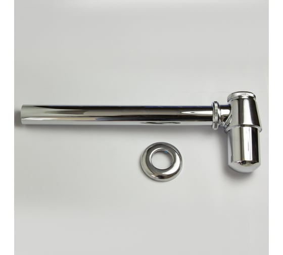 Изображение товара Комбинированный сифон Frap хром, без выпуска, бок., трубка 30 см F80 513374