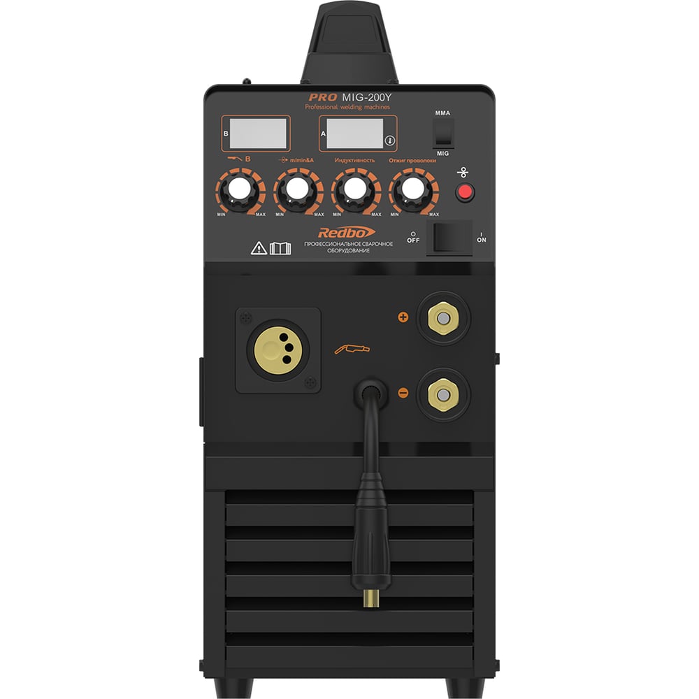 Изображение товара Профессиональный сварочный аппарат Redbo Pro Mig 200Y 18419 для MIG/MAG и MMA