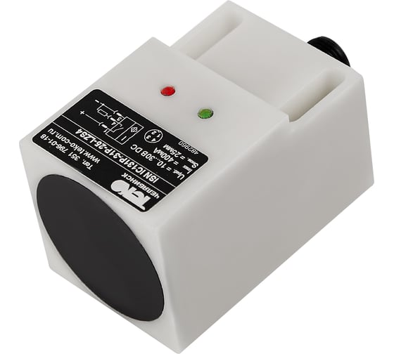 Изображение товара Корпус ТЕКО ISN IC131P-31P-25-LZS4 Sn=25 мм, 40х40x75, Алюминий, заподлицо, 10...30DC, PNP NO, IP67, Разъем 00-00026238