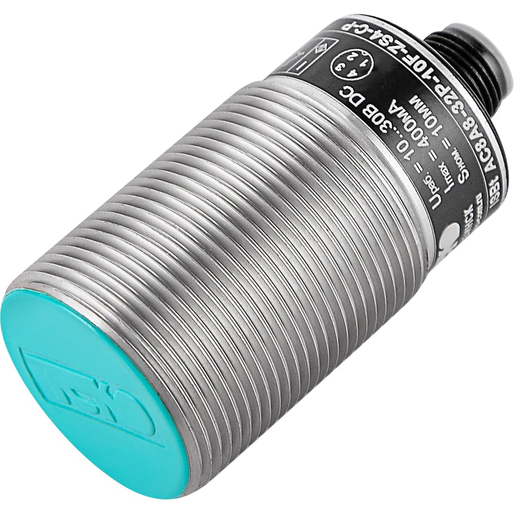 Корпус ТЕКО ISB AC8A-31N-10-ZS4-G Sn=10 мм, М30x1, 5 Алюминий заподлицо, 10...30DC NC NPN, IP67, разъем 00-00035086