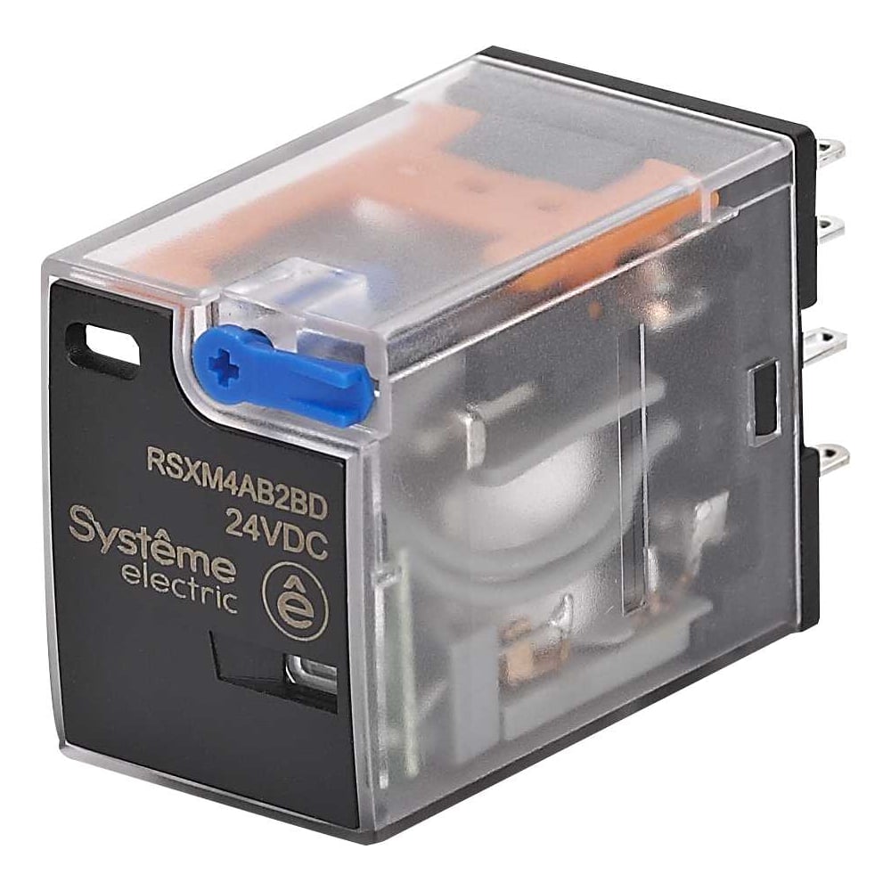 Изображение товара Реле Systeme Electric SystemeSig EMR 6A 4CO 24VDC тест кнопка LED