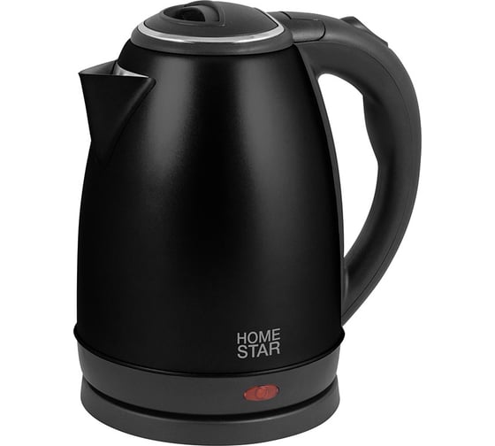 Изображение товара Чайник HomeStar HS-1010 1.8 л стальной, черный 00 6753