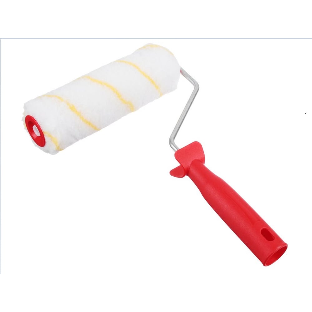 Изображение товара Валик малярный SAMGRUPP 200 мм с ручкой диаметр 40 мм, бюгель 8 мм, ворс 12 мм иск. мех DEFNE DEFN-009000200