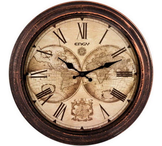 Изображение товара Кварцевые настенные часы Engy модель ЕС-17 круглые 009317