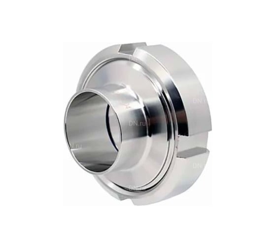 Изображение товара Муфта молочная в сборе DN.ru ММ-304-EPDM Ду80 Ру10 под приварку, корпус пищевая нержавеющая сталь AISI 304 D270-19414