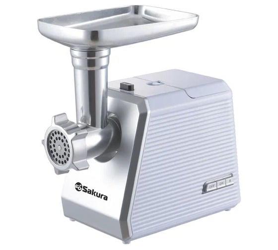 Изображение товара Мясорубка SAKURA SA-6424W 2000Вт, реверс, комплект насадок РТ-00056944