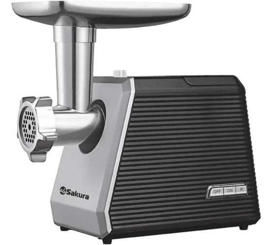 Изображение товара Мясорубка SAKURA SA-6424BK 2000Вт, реверс, комплект насадок РТ-00056945