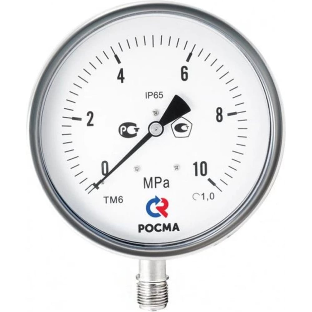 Изображение товара Мановакуумметр РОСМА ТМВ-621Р радиальный (-0.1-0.15МПа) 1.0, ДК150мм, виброустойчивый, коррозионностойкий, сухой D070-03563