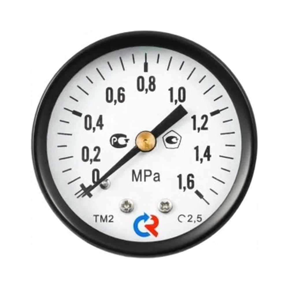 Изображение товара Манометр РОСМА ТМ-210Т.00 осевой 0-10МПа аналоговый профессиональный