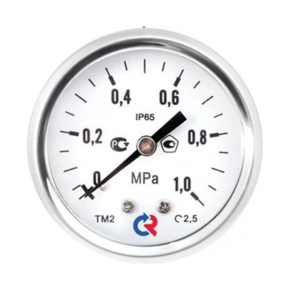 Изображение товара Вакуумметр РОСМА ТВ-121Т осевой -0.1-0 МПа G1/8 профессиональный аналоговый