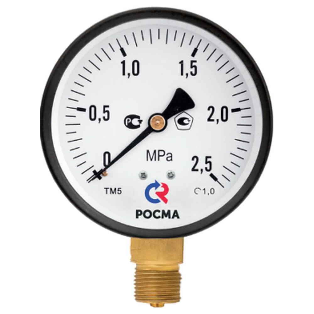 Изображение товара Мановакуумметр РОСМА ТМВ-510Р.00 радиальный профессиональный измеритель давления