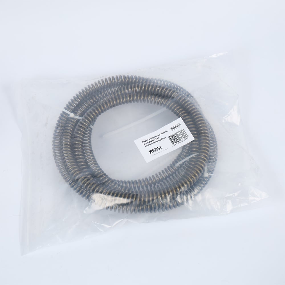 Изображение товара Спираль для прочистной машины REDLI диаметр 16мм длина 2.3м антикоррозионная обработка