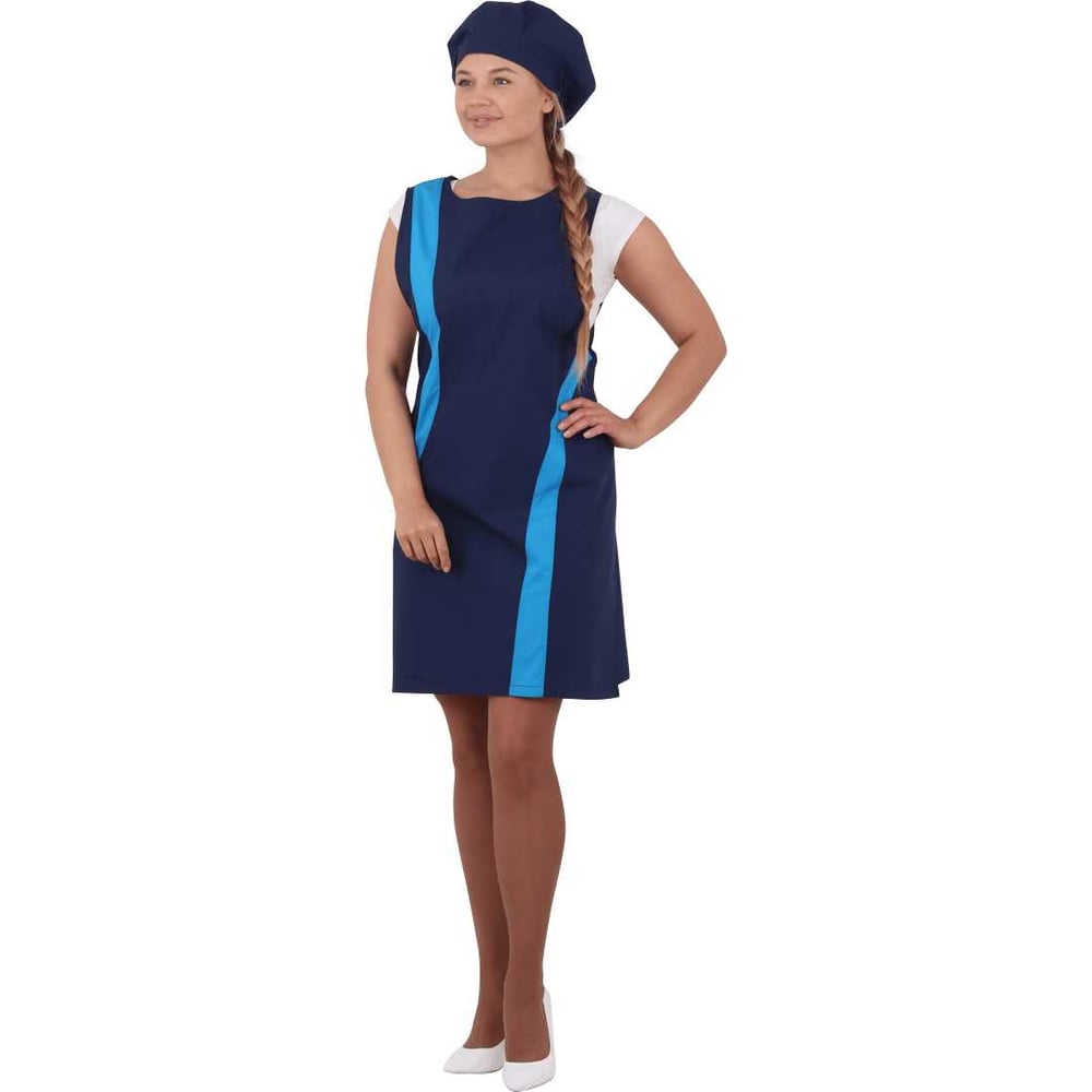 Изображение товара Униформа ГК Спецобъединение ВИНТАЖ, тёмно-синий-голубой, размер 128–132, рост 170–176, комплект Кос 870/128/170