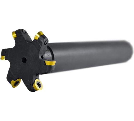 Изображение товара Фреза дисковая Русский Инструмент 40х7 R=3,5 с механическим креплением круглых пластин RDEW 0702MOT Z=6 СОЖ AS100-R040.07.06.D20.C NOX ц/х dхв=20мм ri.443.46