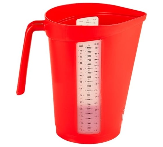 Изображение товара Мерный кувшин Vikan 2 л, красный цвет 60004