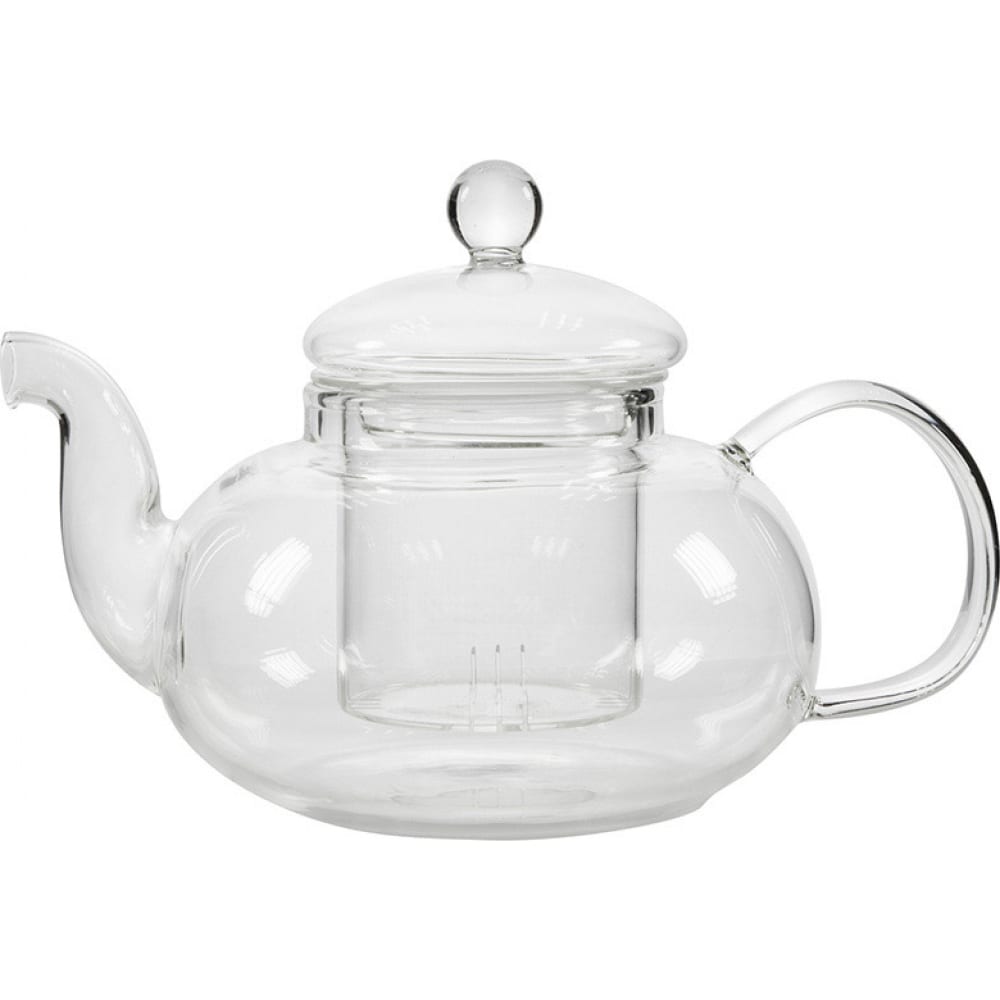Заварочный чайник Leonord чайник заварочный стекло пластик 1 2 л с ситечком 329889