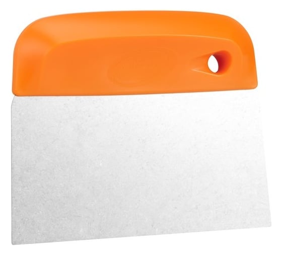 Изображение товара Нож Vikan для теста/скребок, лезвие из нержавеющей стали, гибкое, 146 мм, оранжевый цвет 40577