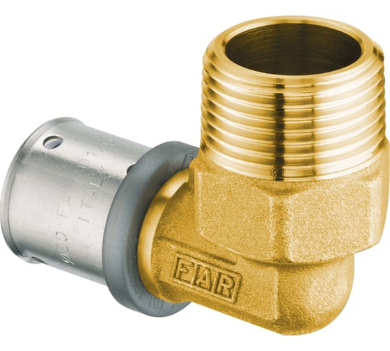 Изображение товара Пресс-уголок FAR НР, 1–32×3, латунь 4904 3201