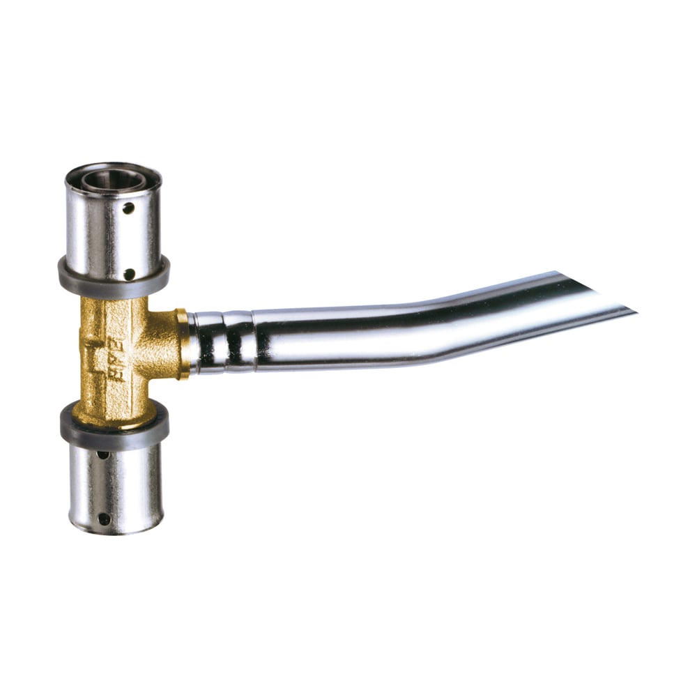 Изображение товара Пресс-тройник FAR 20×2 из латуни для радиаторов и трубопроводов