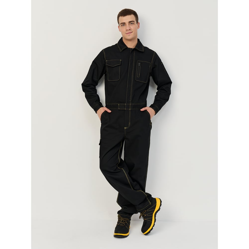 Изображение товара Комбинезон DOWELL Cotton черный модель D83252-M защитный повседневный