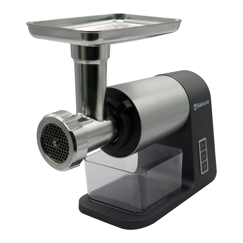 Изображение товара Мясорубка SAKURA SA-6425G Premium 2400Вт, реверс, 6 насадок