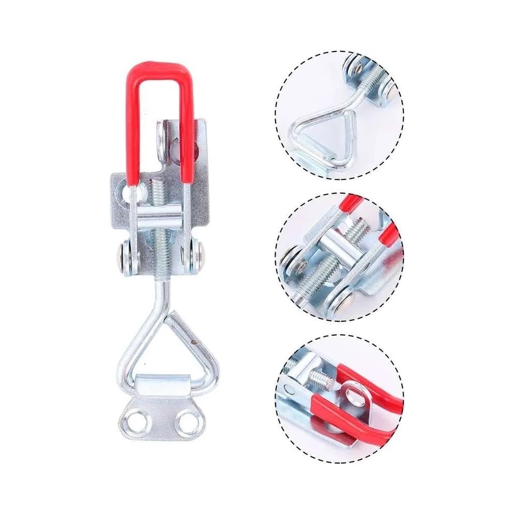 Изображение товара Замок регулируемый натяжной с проушиной NIKSBIZ из оцинкованной стали 2 шт