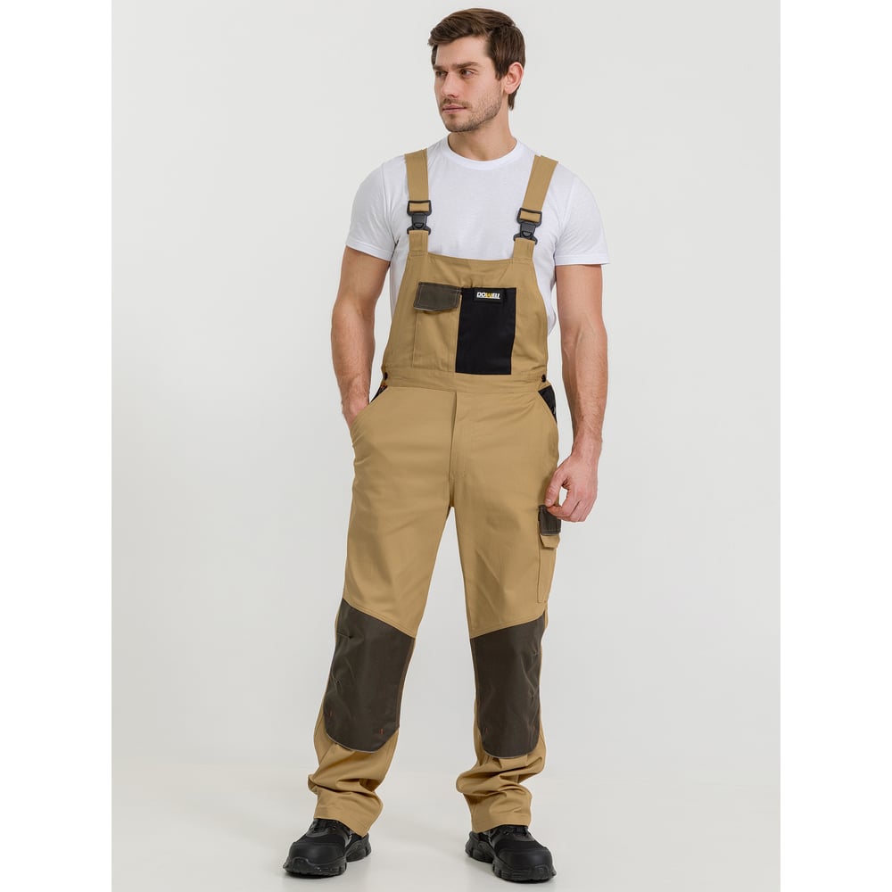 Изображение товара Полукомбинезон рабочий DOWELL Cotton stretch, размер XXL D83540-XXL