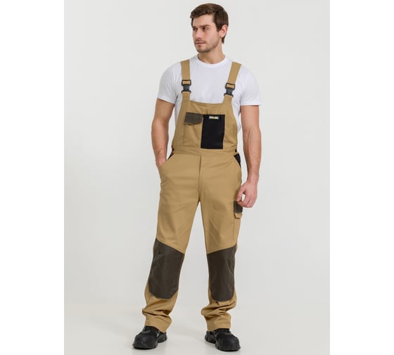 Изображение товара Полукомбинезон рабочий DOWELL Cotton stretch, размер XL D83540-XL