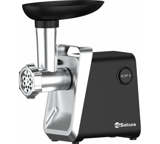 Изображение товара Мясорубка SAKURA SA-6431BK 1600Вт, реверс, комплект насадок РТ-00070637