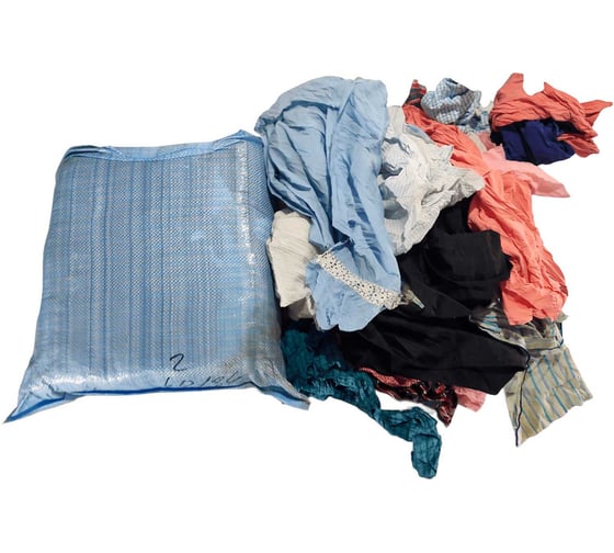 Изображение товара Ветошь FORT коттон, цветная, 1/10 кг 00501460802