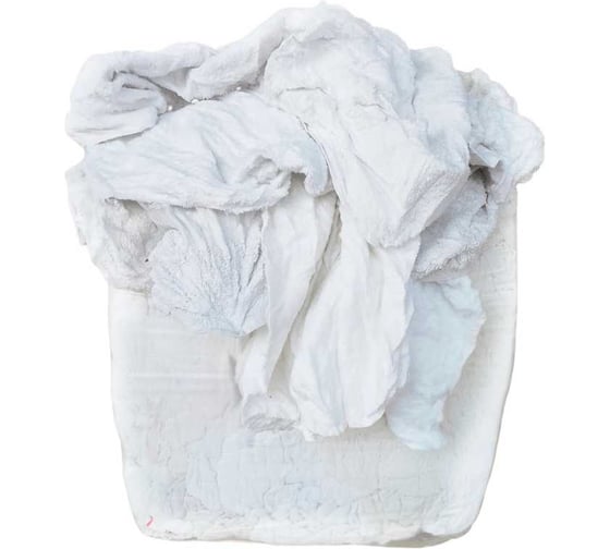 Изображение товара Ветошь FORT, махра белая, 1/10 кг 00-50147135