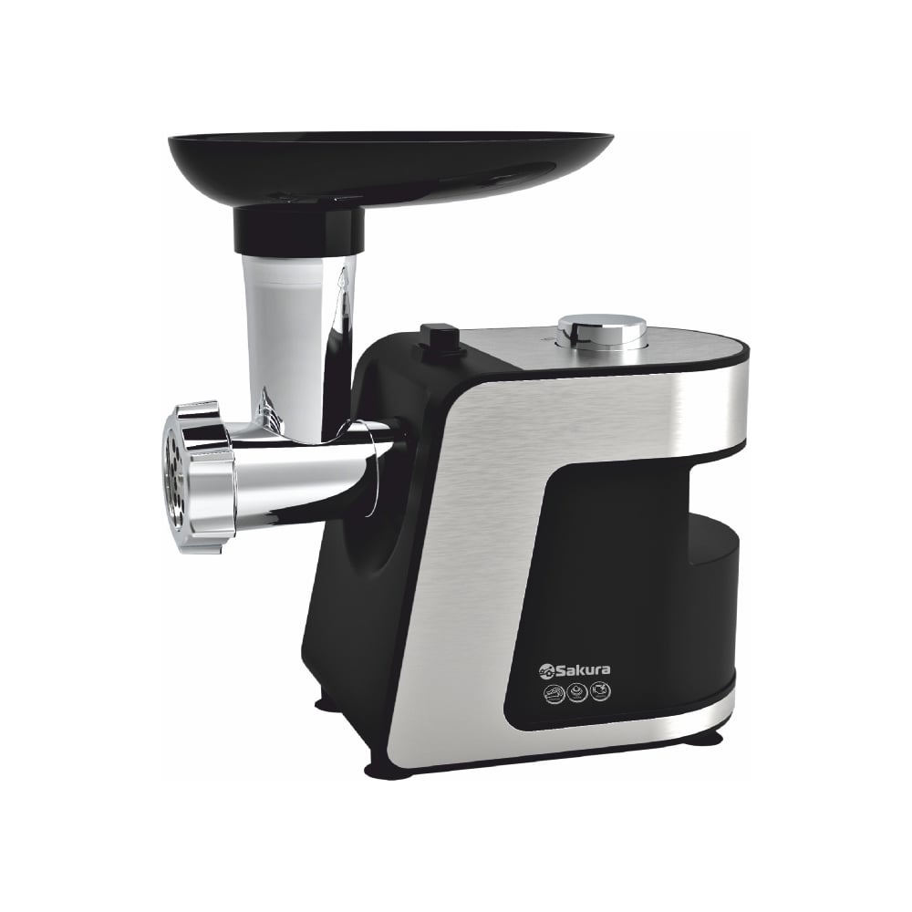 Изображение товара Мясорубка SAKURA SA-6432 1800Вт насадки колбас и кеббе