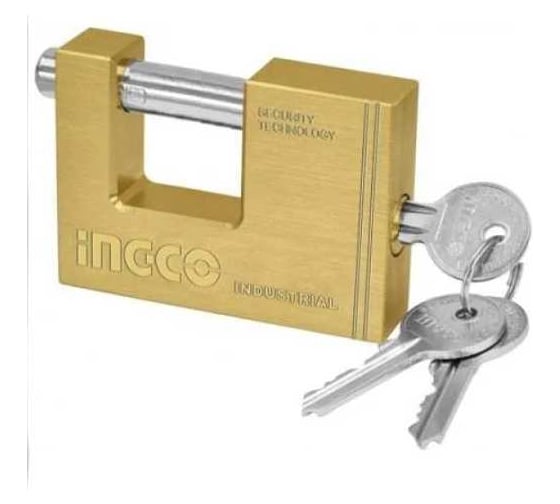 Изображение товара Замок навесной INGCO INDUSTRIAL 80мм DBBPL0802