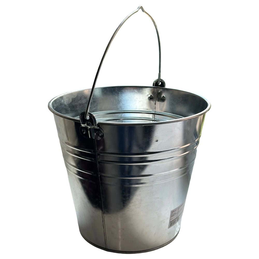 Изображение товара Ведро металлическое SAMGRUPP оцинкованное, 12 л, упаковка 10 шт SAMC-103110012-10