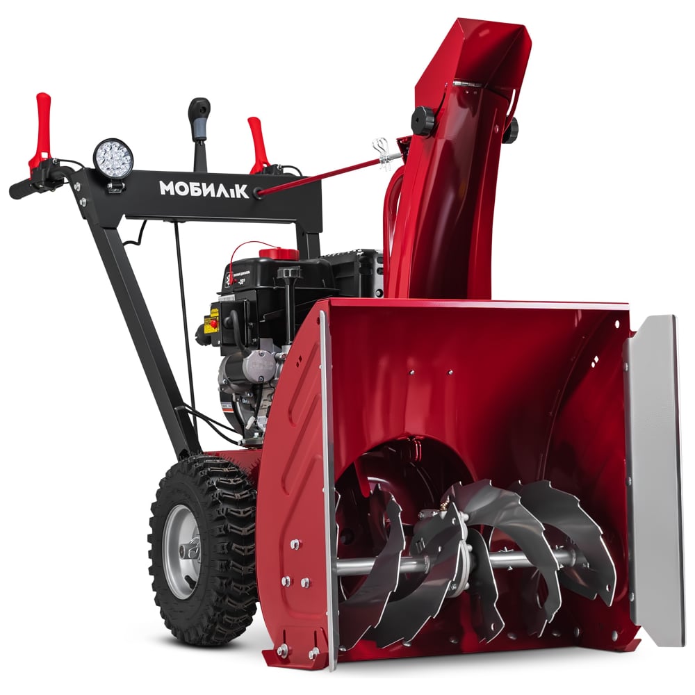 Изображение товара Мощный полупрофессиональный снегоуборщик Мобил К С66 ПРО с регулируемым желобом