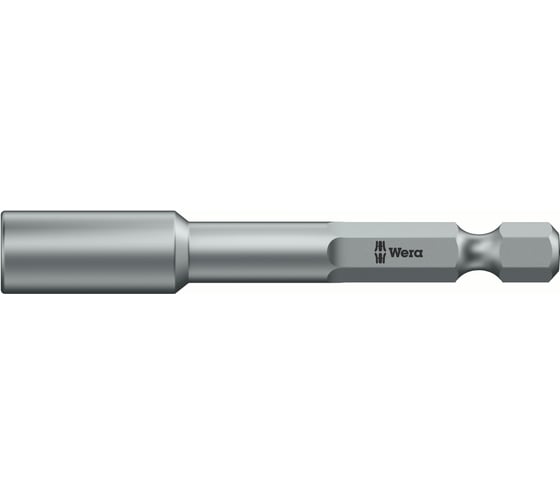 Изображение товара Бита торцевая WERA 869/4 M с внутренним шестигранником, магнит, 1/4 E6.3, 12 x 50 мм WE-060427