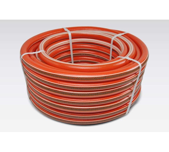 Изображение товара Шланг поливочный НОВЭМ 7-слойный с 2-мя армирующими каркасами FORTUNA 3/4" 15 м